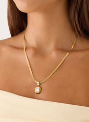 Soiree Charm Necklace - Gold