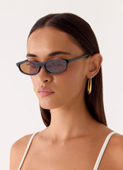 Solar Edge Sunglasses - Black