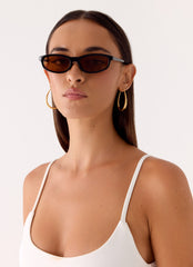 Solar Edge Sunglasses - Black
