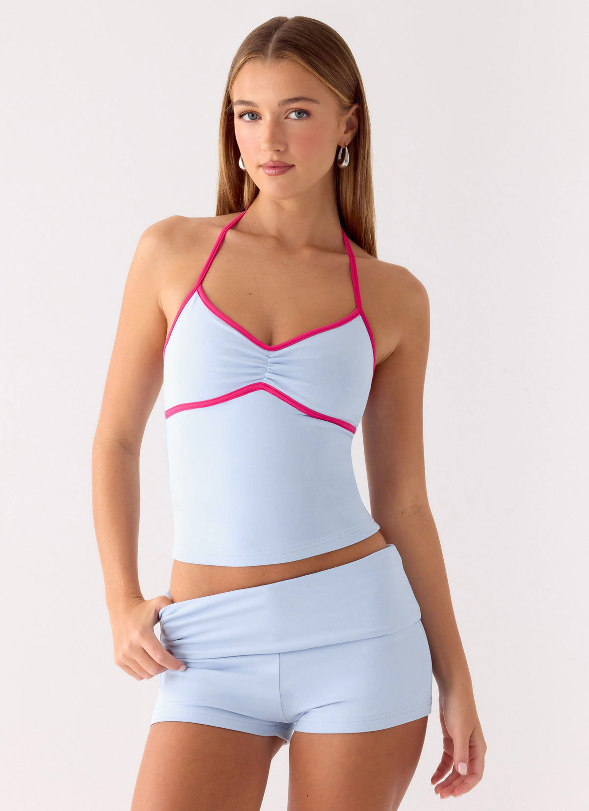 Solaryn Halter Top - Blue