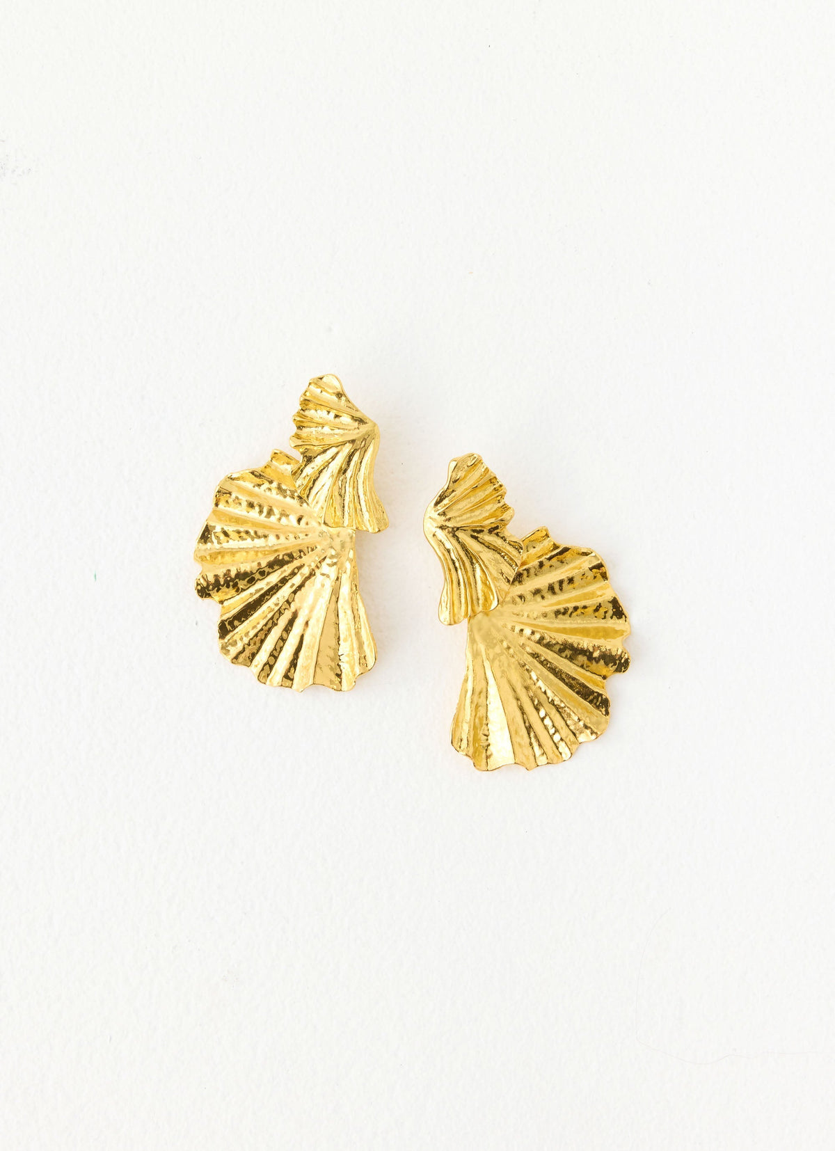 Spring Whisper Earrings - Gold