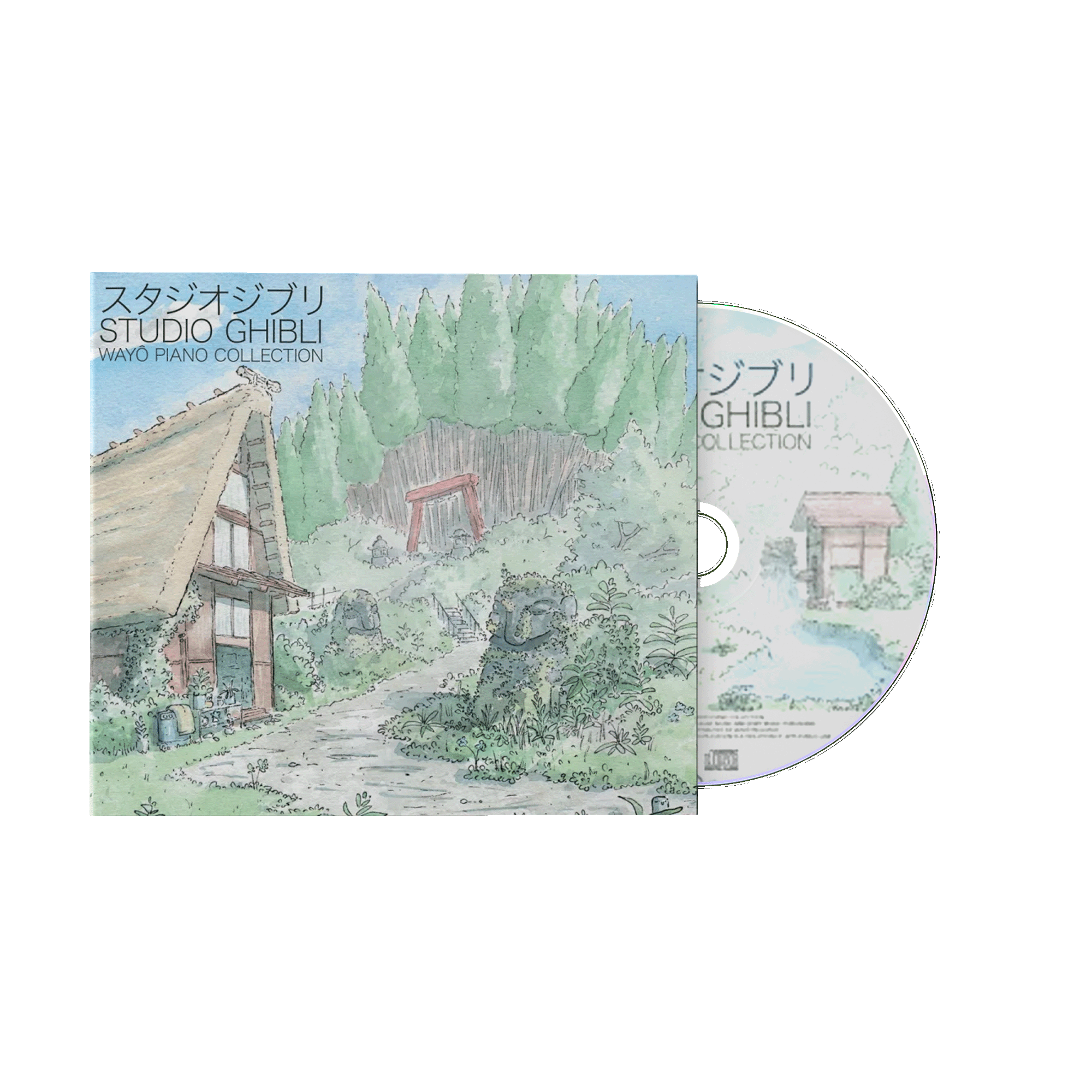 Studio Ghibli - Wayô Piano Collections - Nicolas Horvath & Joe Hisaishi (Compact Disc)