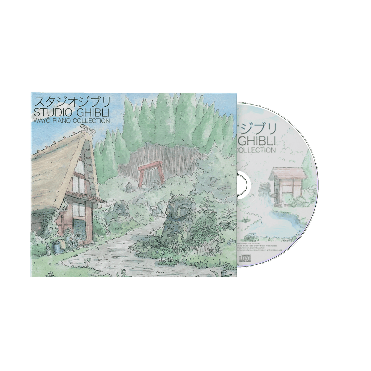 Studio Ghibli - Wayô Piano Collections - Nicolas Horvath & Joe Hisaishi (Compact Disc)