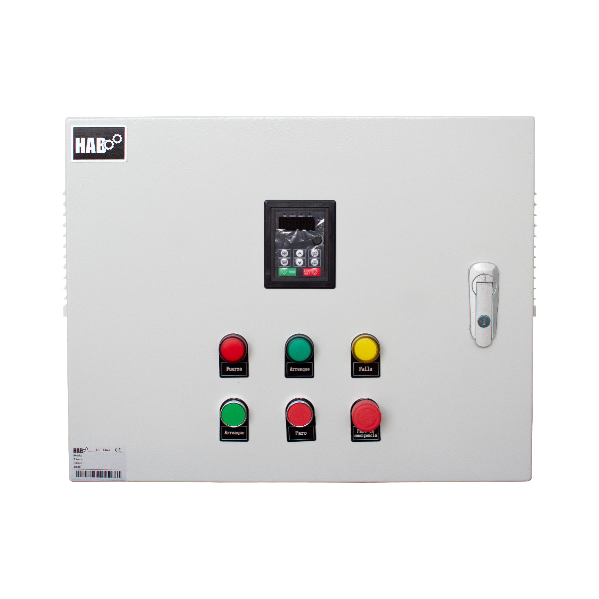 Tablero de Control Uso General Variador De Frecuencia 1 HP Bifasico A Trifasico 220v 4 Amp