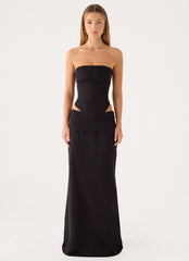 Tillie Maxi Skirt - Black