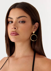 Tropicana Spritz Earings - Gold
