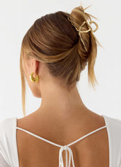 Tutti Twist Hair Clip - Gold