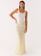 Twilight Dreams Maxi Dress - Yellow