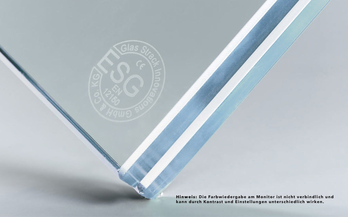VSG aus ESG Glas 17,52mm Extra-Klar für Glas-Geländer