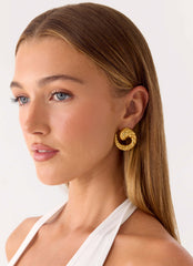 Wildfire Earrings - Gold