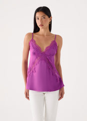 Winona Night Cami Top - Purple