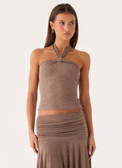Zayde Top - Taupe
