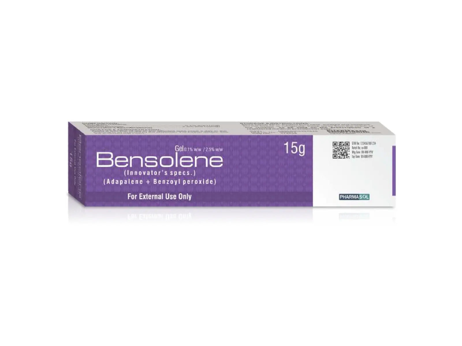 Bensolene Gel Adapalene and Benzoyl Peroxide – Dual-Action Acne Treatment Gel