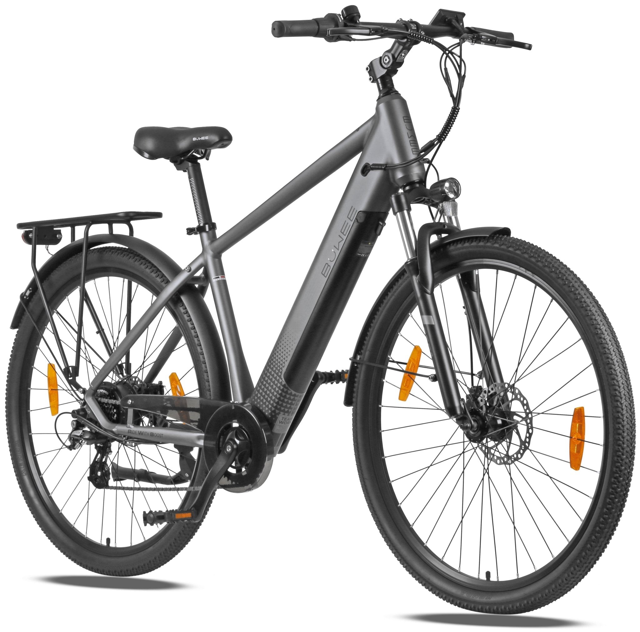 BUWEE E - Bike Trekking 7 speed, derailleur gears, rear motor - E - Bike 28 inch by prometheus - bikes | prometheus - bikes