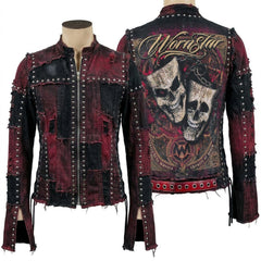 Custom Chop Shop Jacket Wornstar Custom Jacket - Muerte