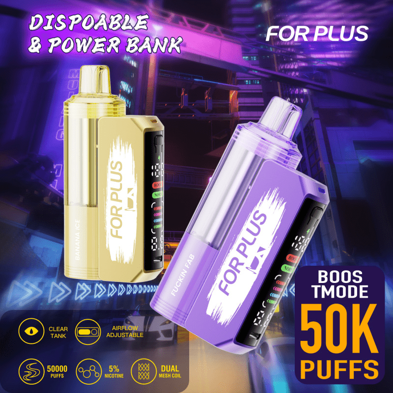 FOR PLUS 50000 Puffs Disposable Vape Wholesale - [VapzVape]