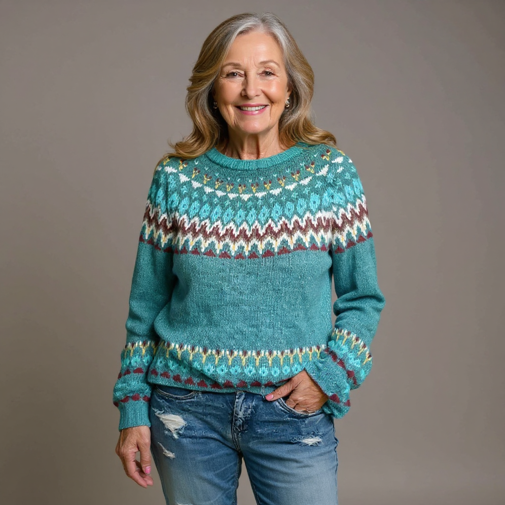 Sofia | Vintage Handcrafted Icelandic Jumper