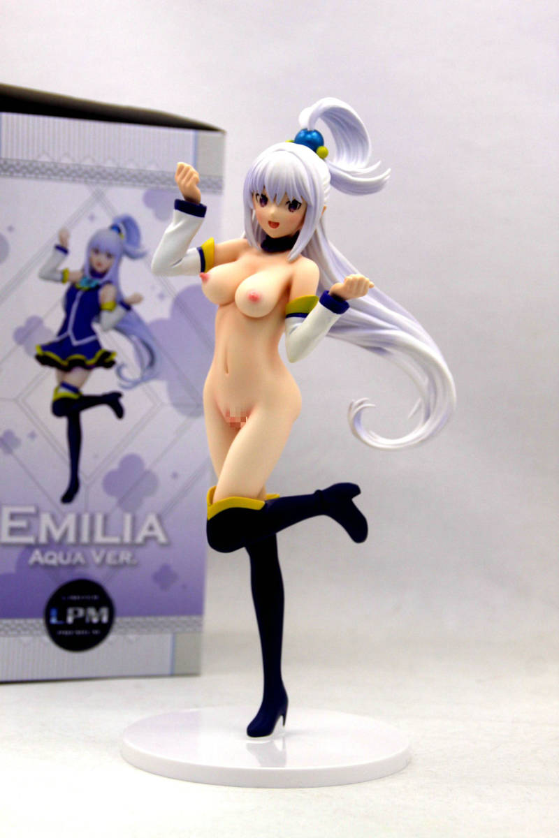 Re: Zero -Starting Life in Another World- Emilia 1/6 naked anime figure