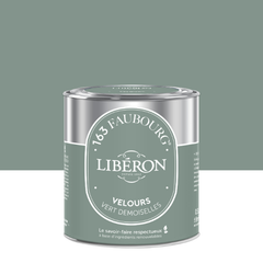 Peinture mur, boiserie vert demoiselles velours LIBÉRON 163 faubourg 0.5L