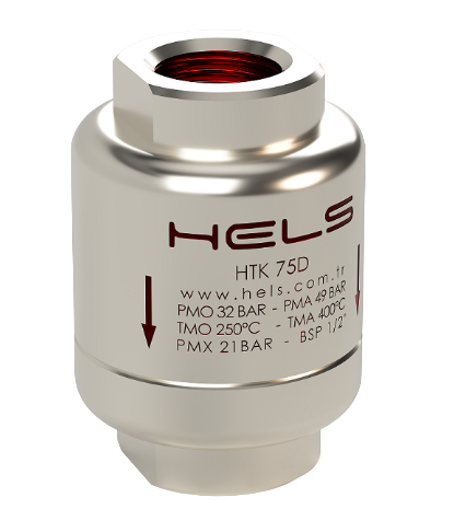 THERMOSTATIC STEAM TRAP - SCREWED HTK-75D, BSP 1/2"