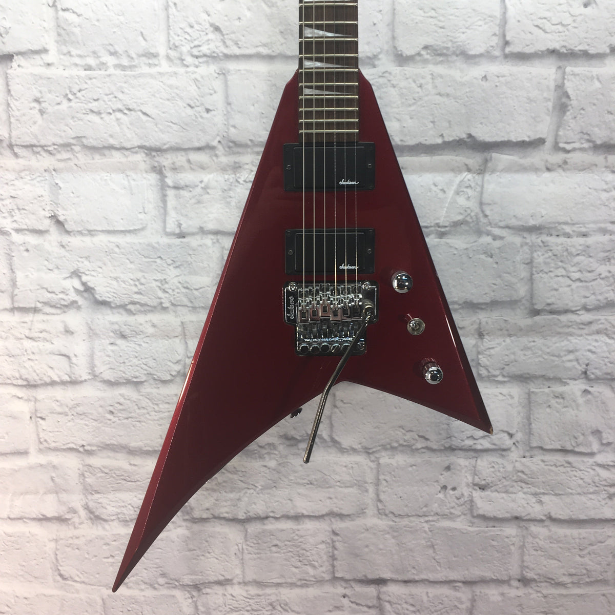 Jackson JS35 RR V w Floyd Red Electric Guitar