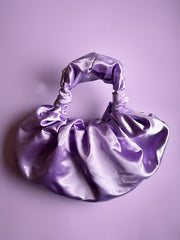 Knot Croissant Bag: Lilac