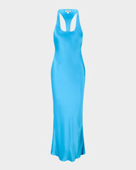 STAUD, Juanita Dress in Pool, Size 2