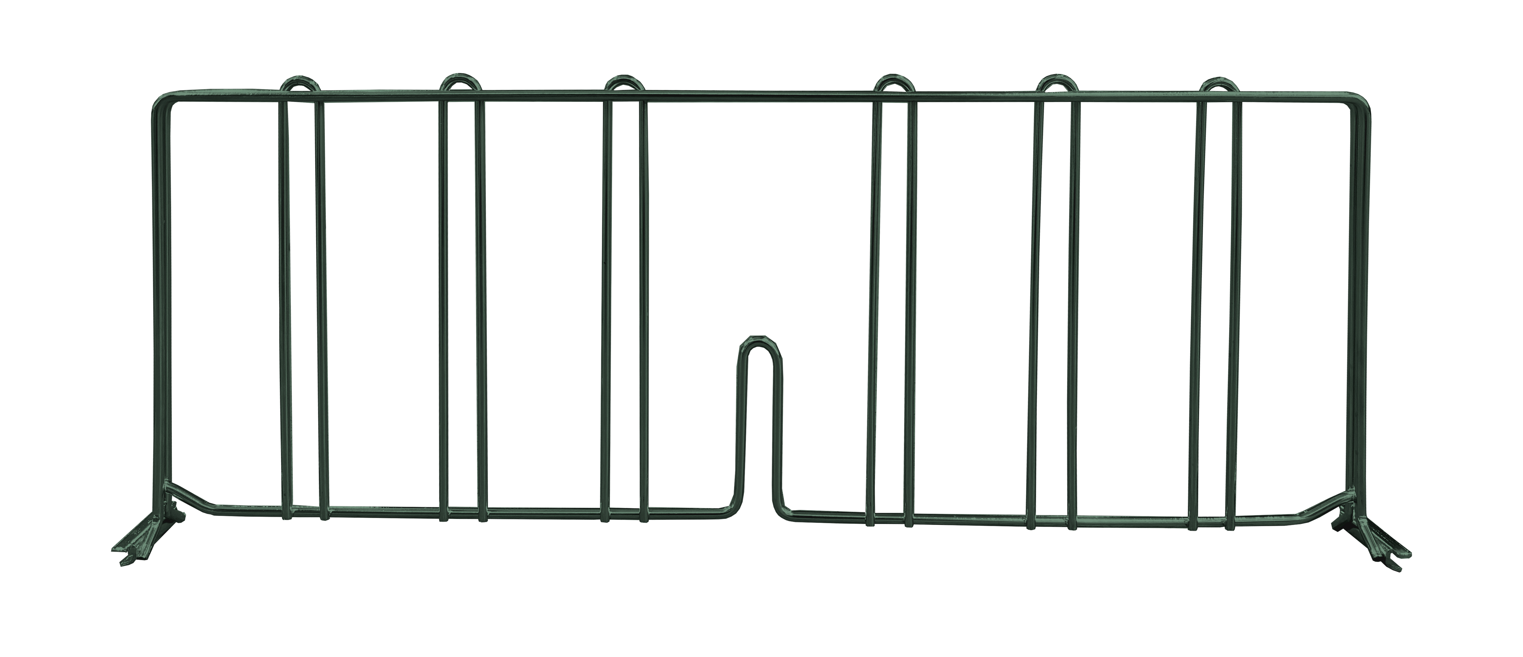 Omcan 48751 - Pressure Fit Green Epoxy Shelf Divider 18" x 4"