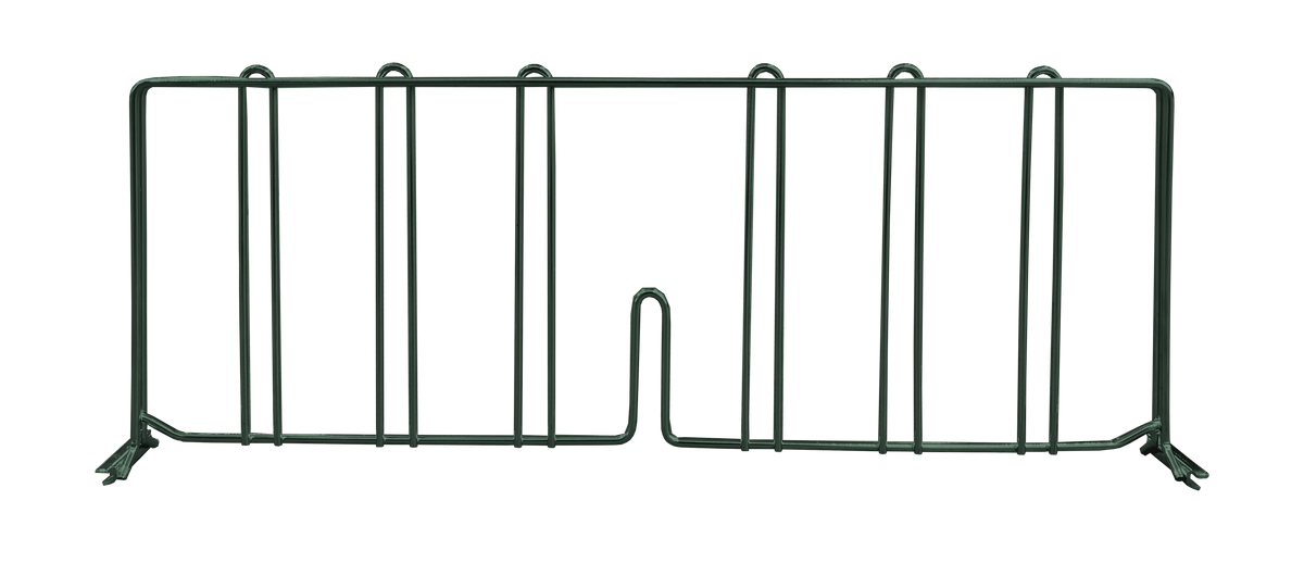Omcan 48751 - Pressure Fit Green Epoxy Shelf Divider 18" x 4"