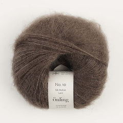 Önling No 10 - silk mohair garn - Barkbrun (013)