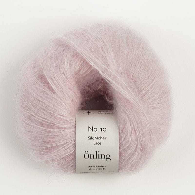 Önling No 10 - silk mohair garn - Kirsebærblomst (047)