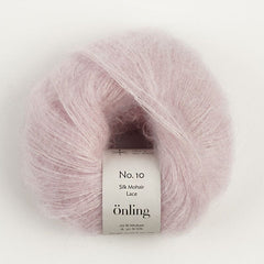 Önling No 10 - silk mohair garn - Kirsebærblomst (047)