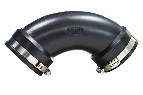Fernco Flexible 90°  Elbow in black 106mm size