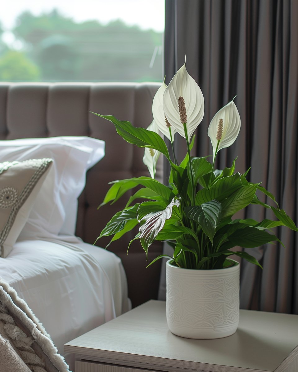 Peace Lily (Spathiphyllum) - Bird of Paradise USA - Large