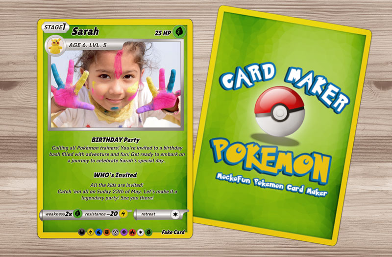 Pokemon Card Maker