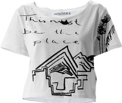 This Must Be The Place Crop Tee