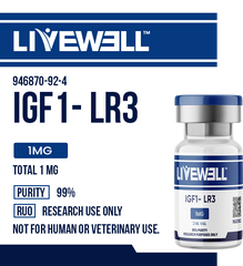 IGF-1 LR3 1mg Research Vial — Long Acting IGF-1