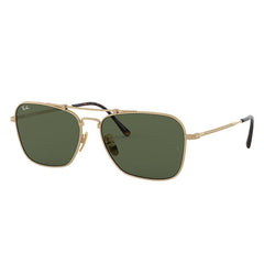 Ray-Ban Caravan Titanium Gold, Green Lenses - RB8136-BlackSkinny