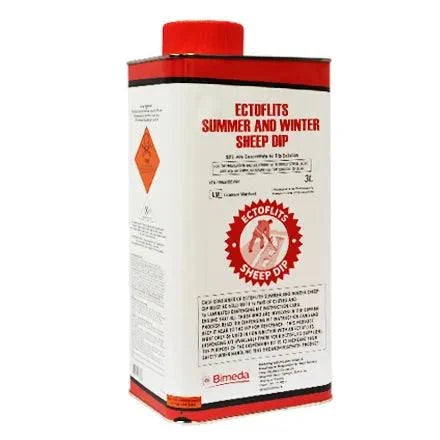 Ectoflits Sheep Dip - 3 Litre (Diazinon)