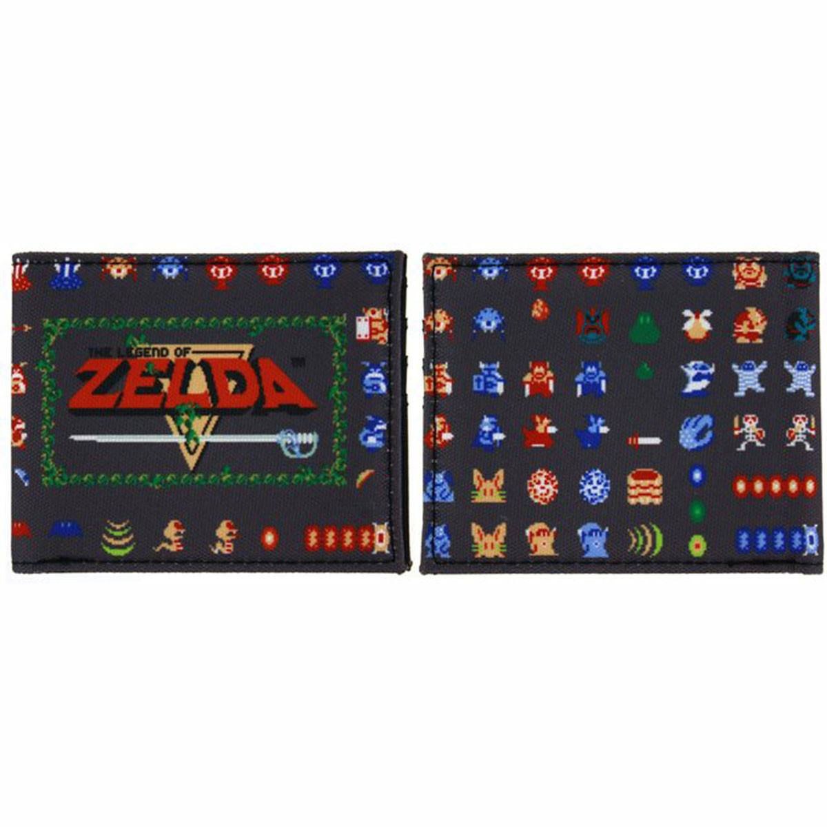 Nintendo Zelda Pixel Sublimated Bi-Fold Wallet - Radar Toys