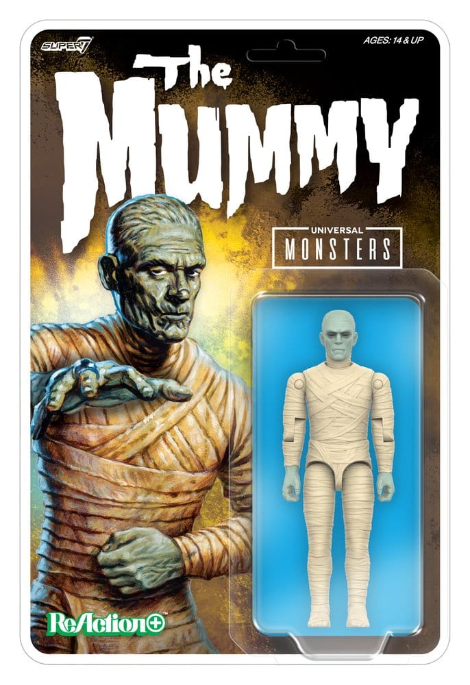 Universal Monsters ReAction+ Figura Wave 02 The Mummy