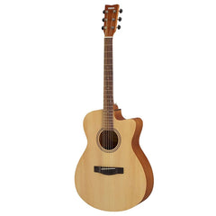 Yamaha Acoustic Guitar FS400C Concert Cutaway Natural Satin